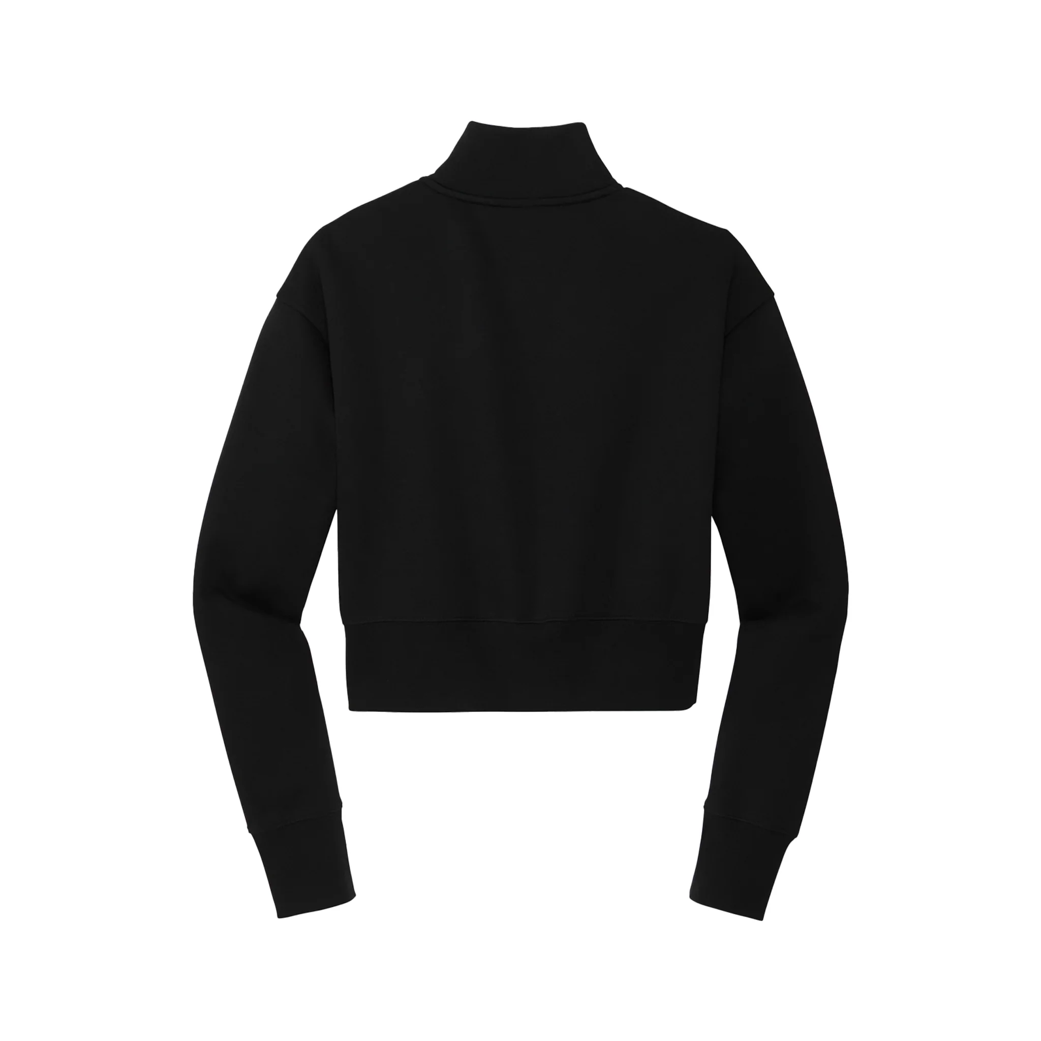 Cropped Half Zip Sweater - Image 5