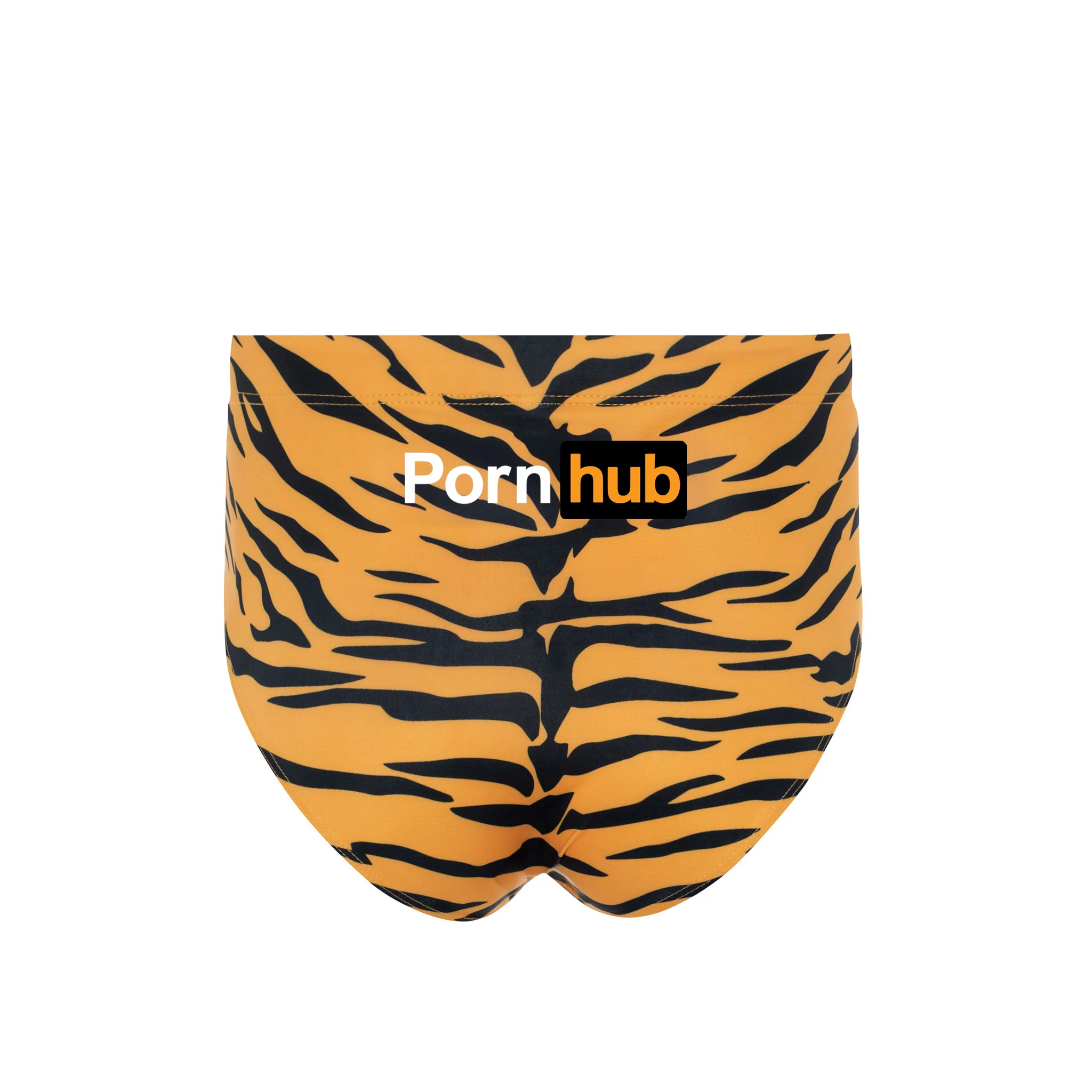Tiger Print Swim Briefs - Image 3